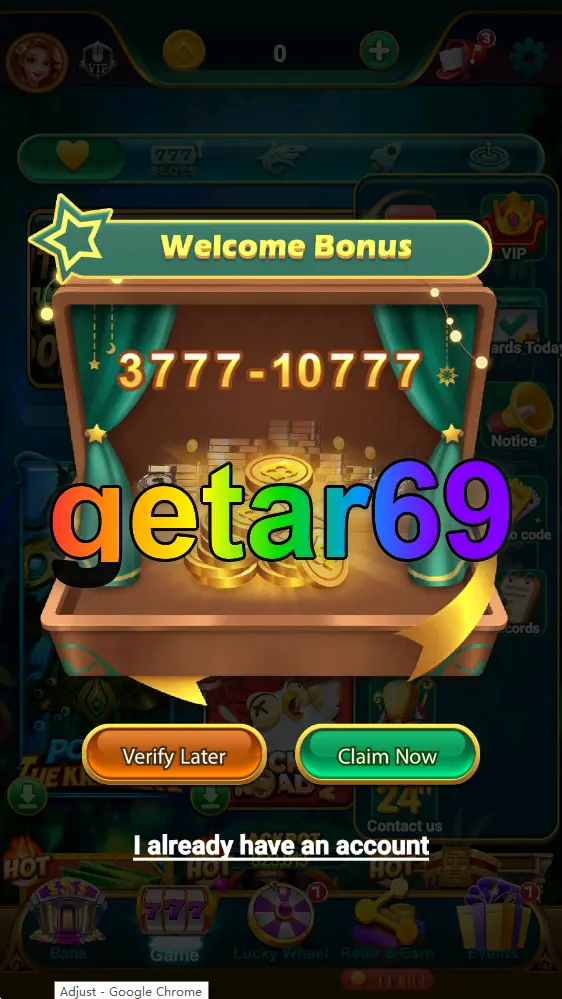 getar69 Masuk